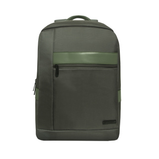 Рюкзак TORBER VECTOR с отделением для ноутбука 15,6", серо‑зелёный, полиэстер 840D, 44 х 30 x 9,5 см